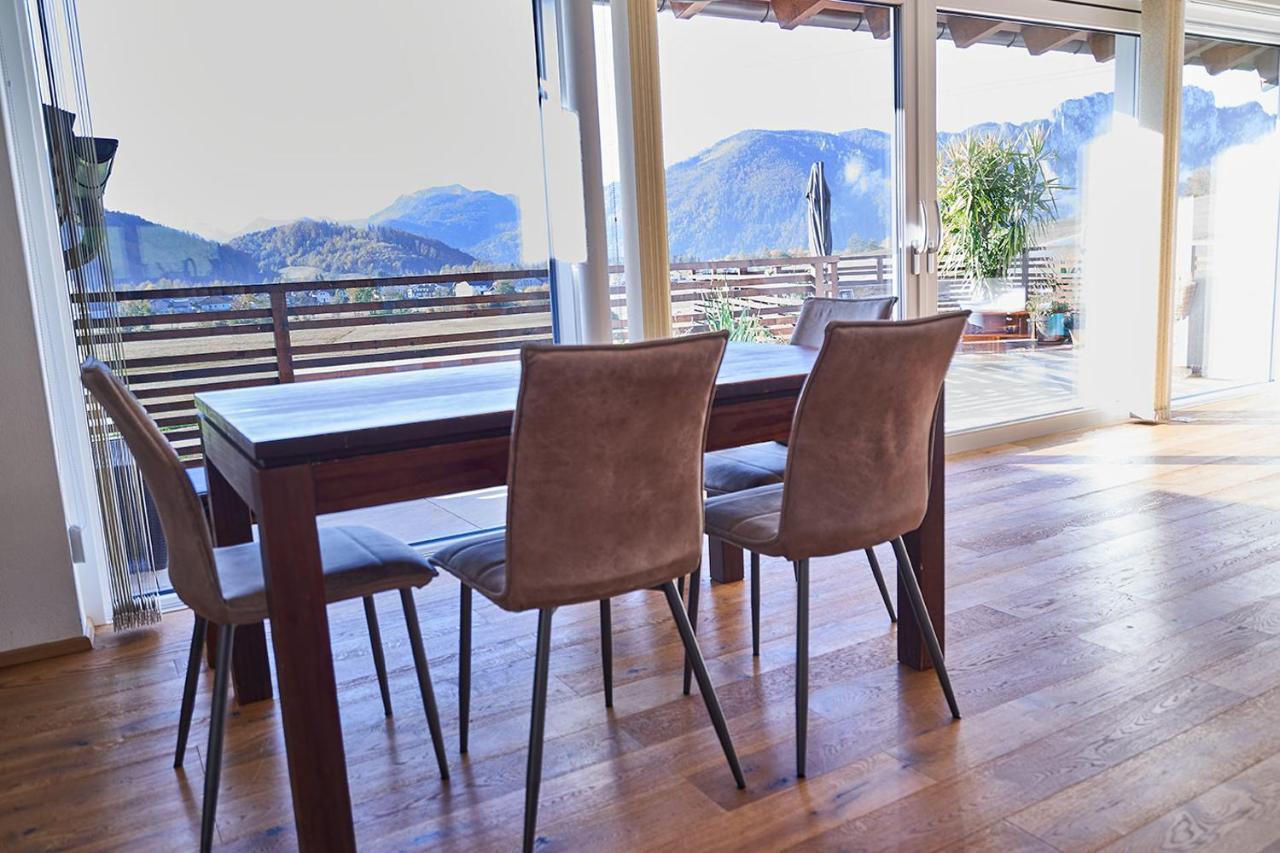Bergblick Acht Mondsee Innerschwand Exterior foto